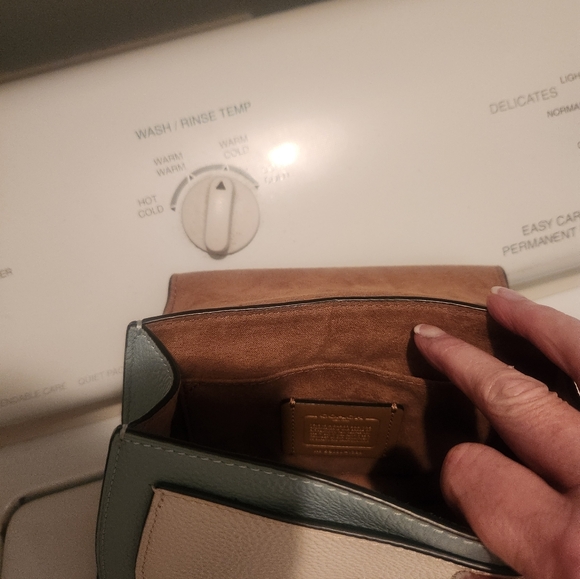 Coach Remi Saddlebag Colorblock Crossbody Bag 1330 - Picture 5 of 11